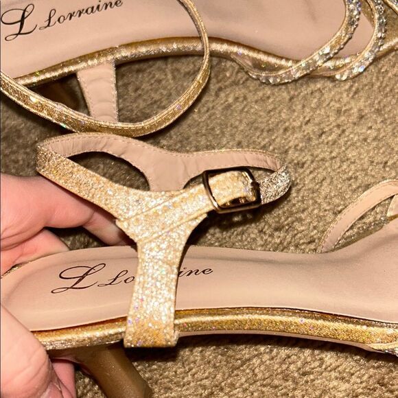 DREAM PAIRS Women's Open Toe Low Stilettos Heel Sandals Ankle Strap Dress Shoes - Picture 3 of 7